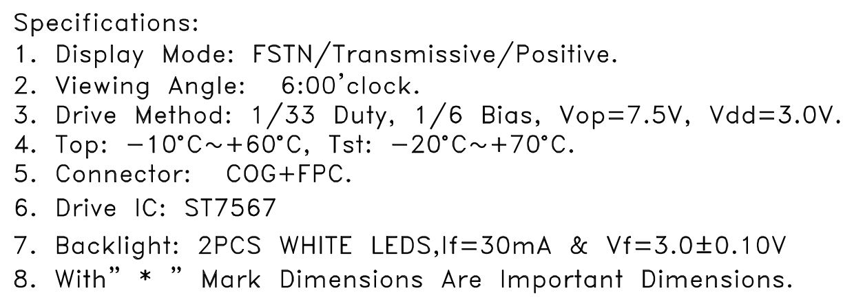 lcd spec lcd spec
