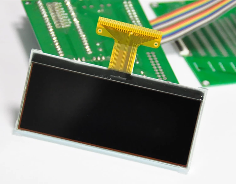 High quality 192x64 Graphic LCD Display Screen FPC With Green Backlight