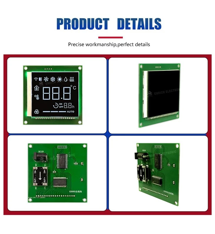 Full Viewing Angle VA Segment LCD price
