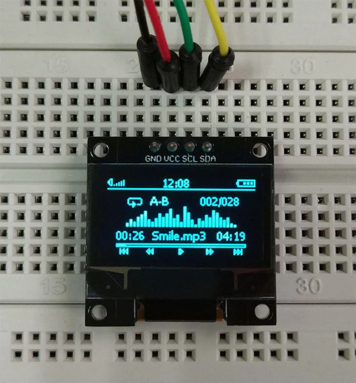 0.96 Inch 128*64 OLED Display