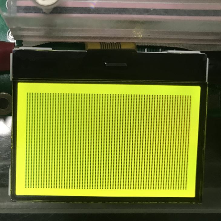 1.8 Inch Yellow-Green 128x64 Graphic LCD