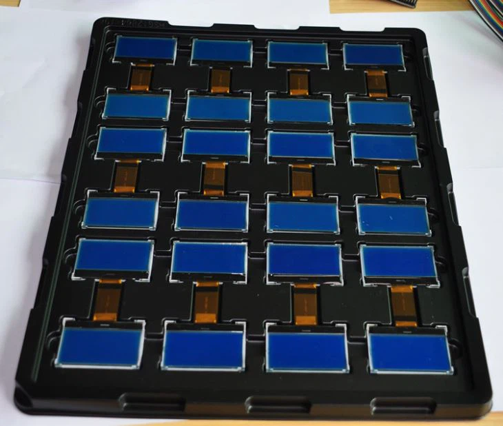 Blue Background Graphic LCD