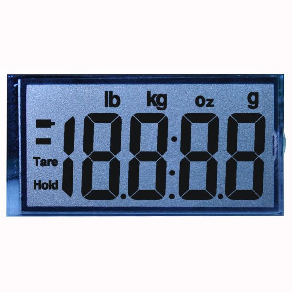 7 Segment Display TN Positive Lcd 16 Pins Lcd Screens