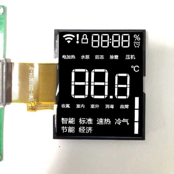 Segment LCD Display With Back Light