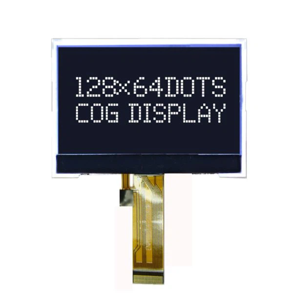 Standard Size 128x64 Graphic LCD White On Black