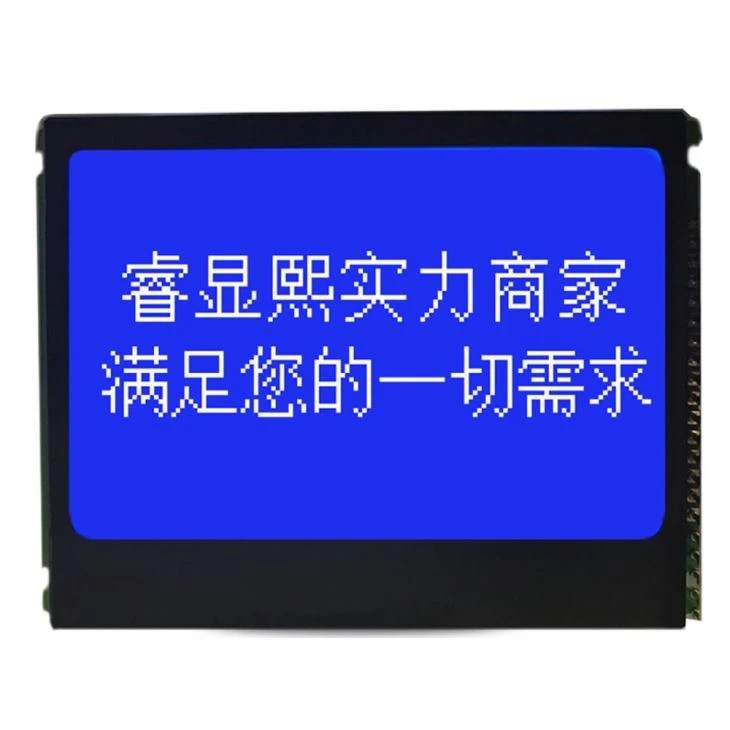 Custom Size Blue Background STN Display Type COG Module Graphic Lcd 240*160