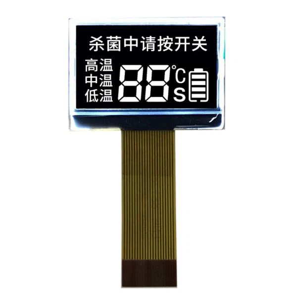 VA Segment Custom Small Size LCD Display Screen With High Brightness