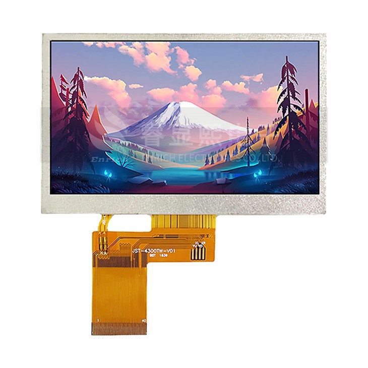 Shenzhen Enrich 4.3 Inch 480x272 Resolution Touch TFT LCD Display Module